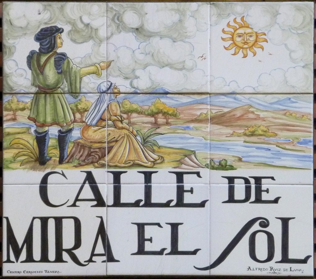 Callejero de Madrid: Mira el Río Alta, el Baja y el Sol 1