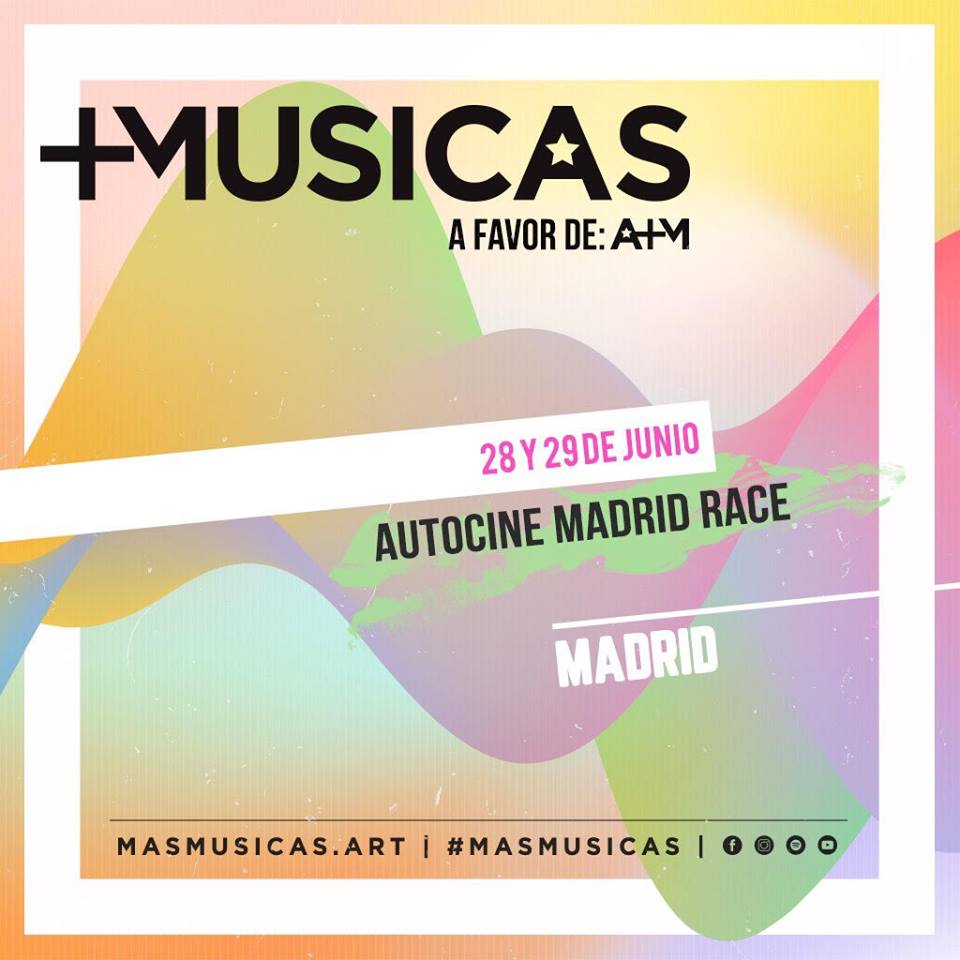 Autocine Madrid RACE cierra el mes de junio con el festival MÁS MÚSICAS 20