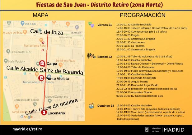 Fiestas de San Juan 2019 en la 'playa' de Retiro 21