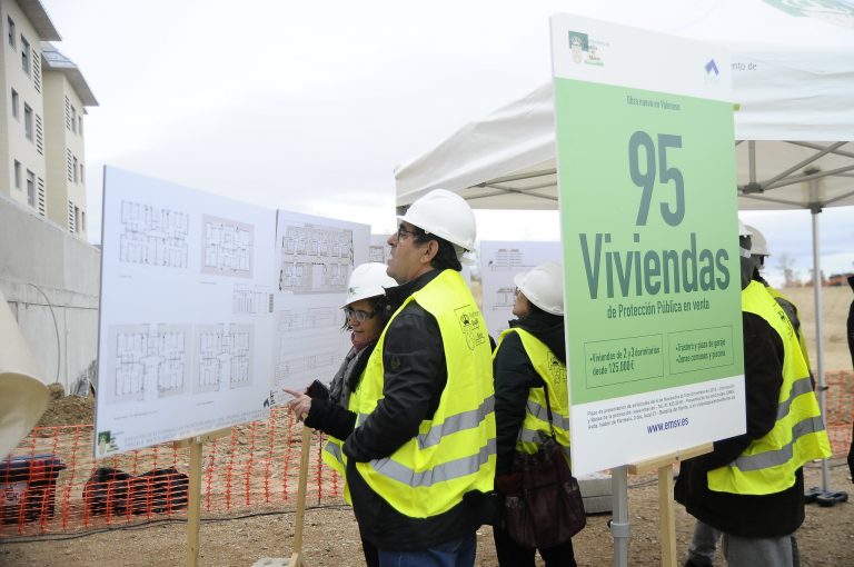 Comienza la construcción de 95 viviendas de protección pública