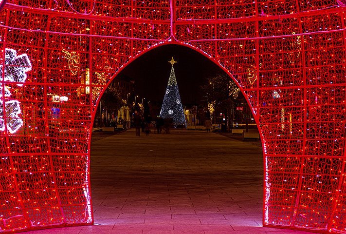 La Navidad ilumina la Calle Real