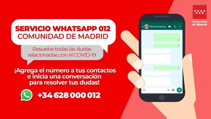 012Bot para ofrecer información sobre el COVID-19 a través de Whatsapp 3