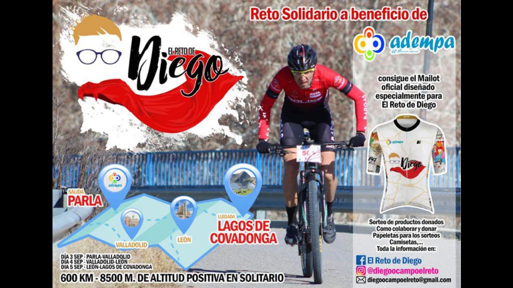 De Parla a Los Lagos de Covadonga en bici: este es el reto de Diego 2
