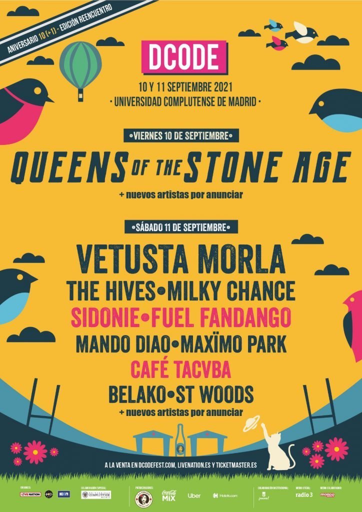 Queens Of The Stone Age, cabeza de cartel en el Dcode 2021 2