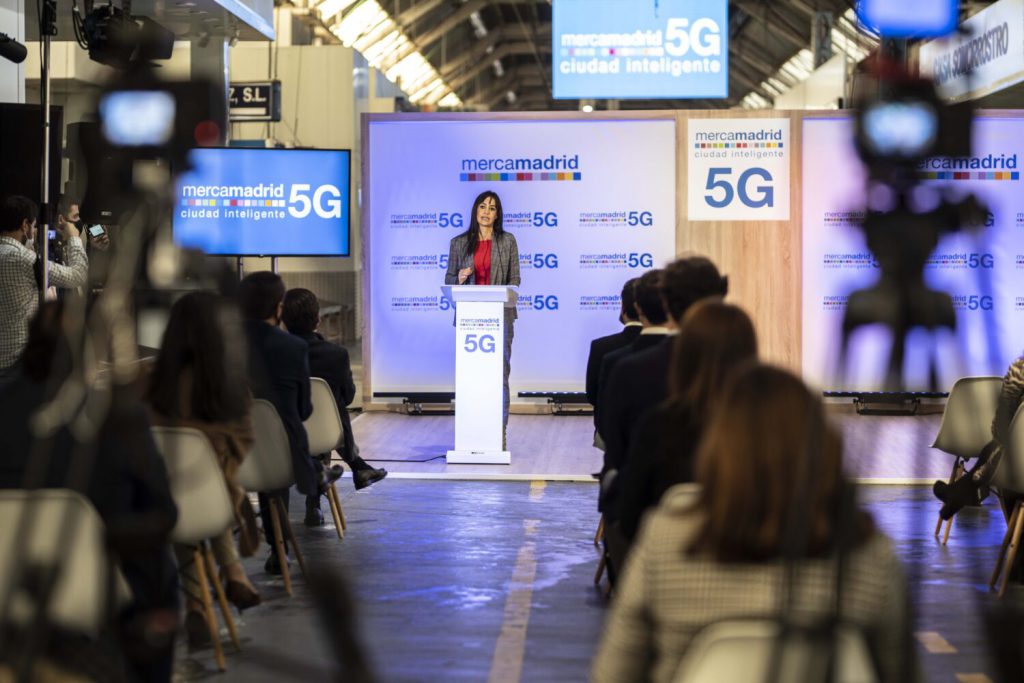 Mercamadrid inaugura el primer nodo 5G en un campo empresarial en España 5