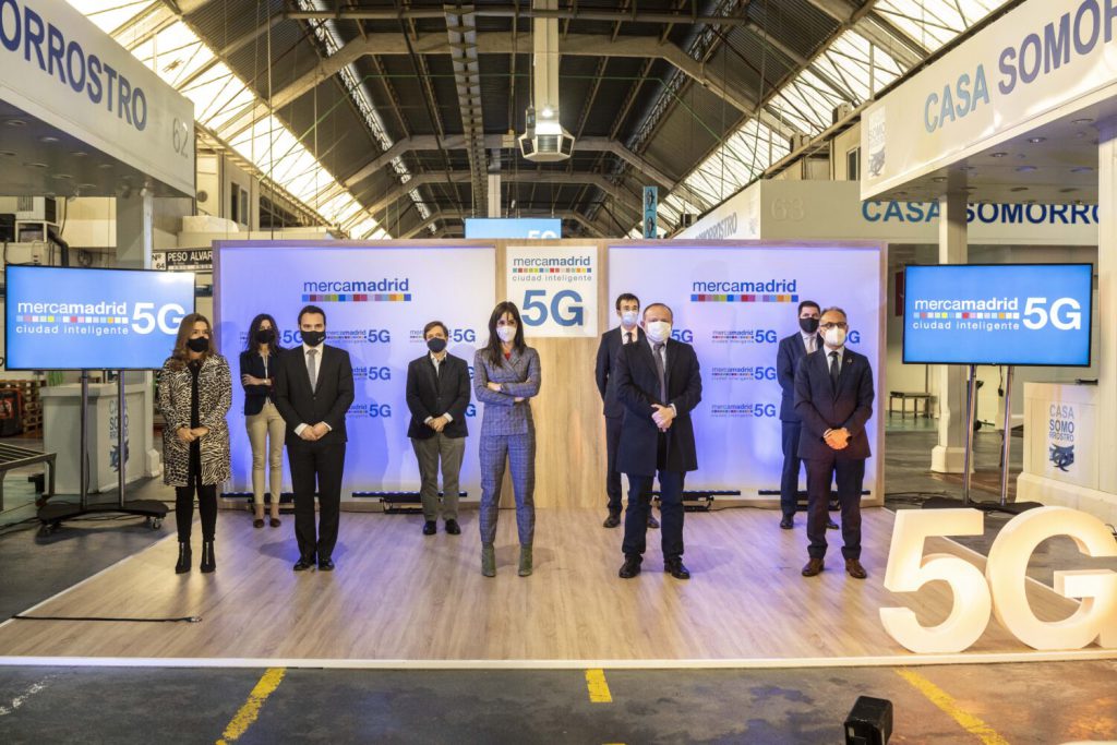 Mercamadrid inaugura el primer nodo 5G en un campo empresarial en España 6