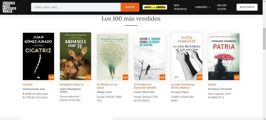 Todostuslibros de las librerías independientes de Madrid 2
