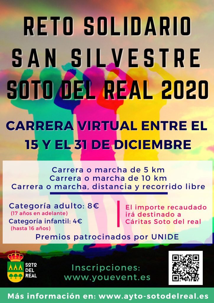 La San Silvestre 2020 de Soto del Real, en formato virtual 3