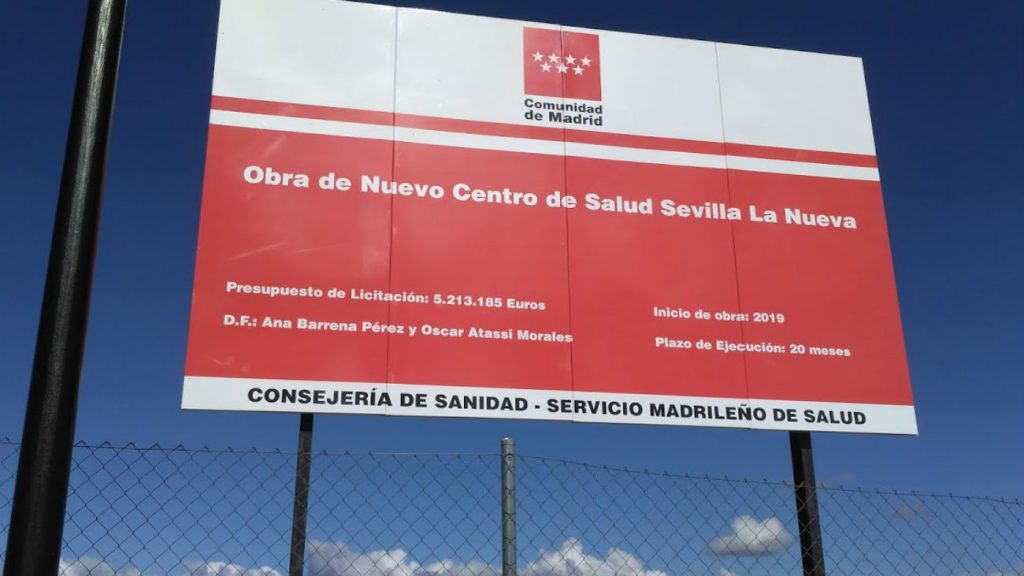 Comienza la construcción del nuevo centro de salud en Sevilla la Nueva 3