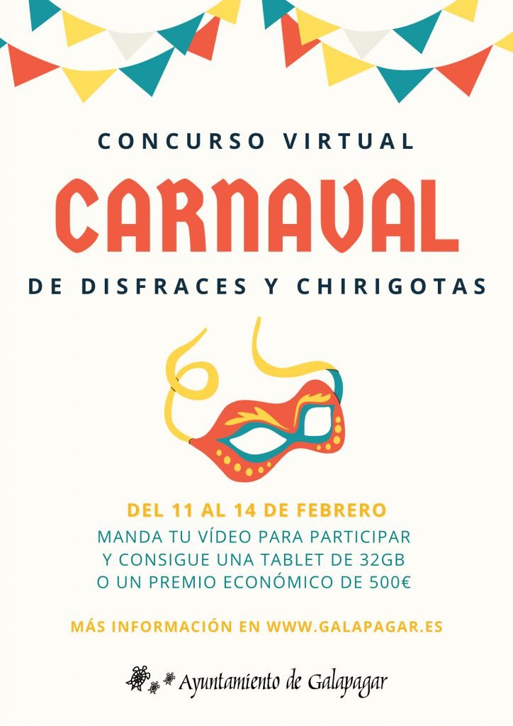 Carnaval en Galapagar con un concurso virtual de disfraces y chirigotas 1