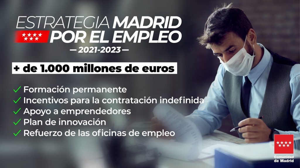 Madrid dota su estrategia de empleo con más de 1.000 millones 6