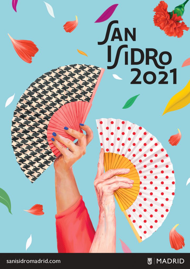 El cartel de San Isidro 2021 evoca diseños tradicionales chulapos 3