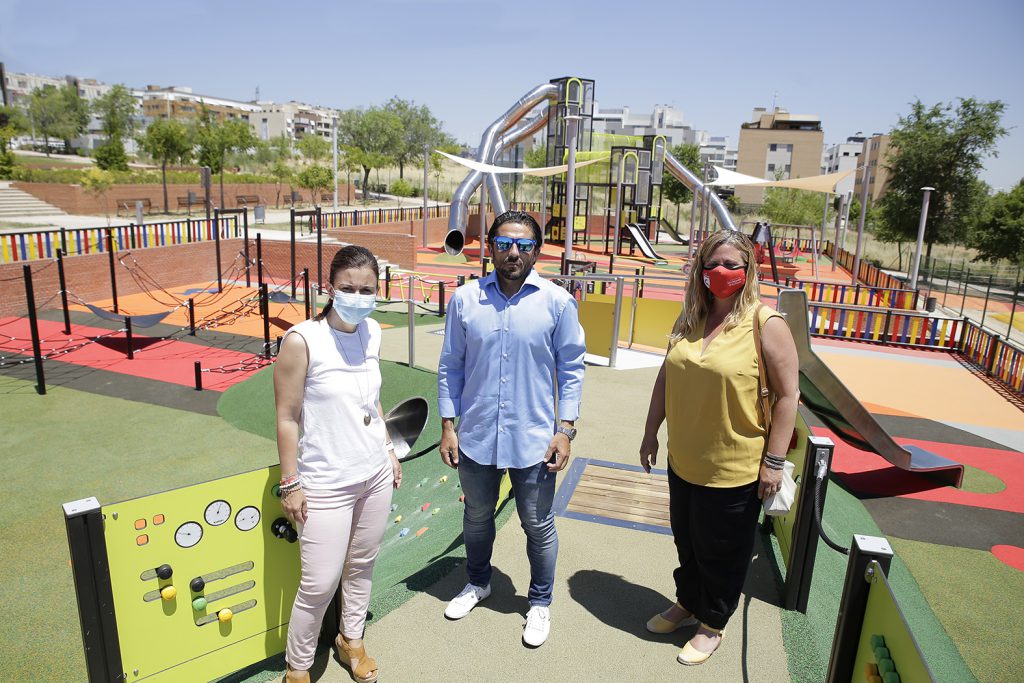 Nuevos parques inclusivos en San Sebastián de los Reyes 1