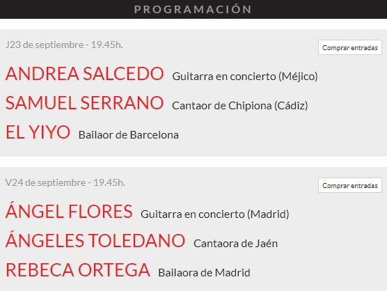 Suma Flamenca Joven en Teatros del Canal 2