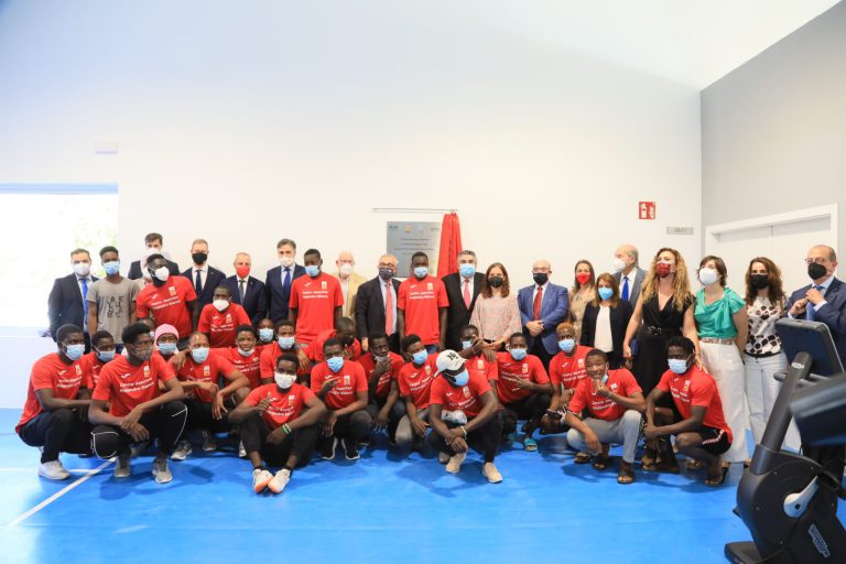 Getafe alberga el primer pabellón deportivo para refugiados del mundo