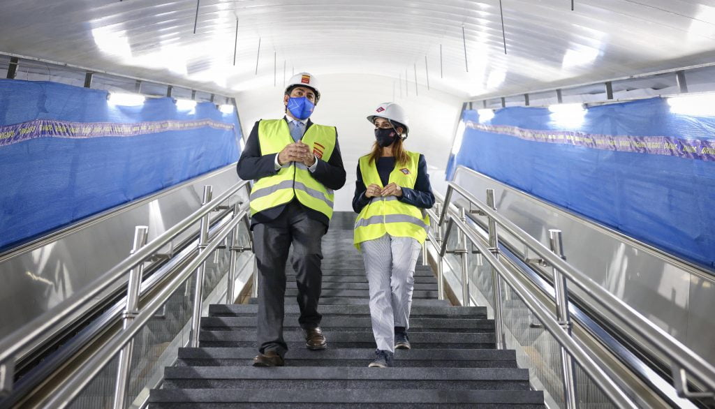 La Línea 9 de Metro reanuda el servicio entre Plaza de Castilla y Colombia 3