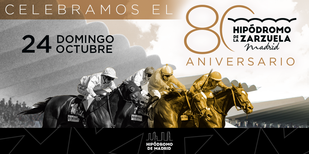 El Hipódromo de Madrid celebra su 80 Aniversario con una jornada única 1