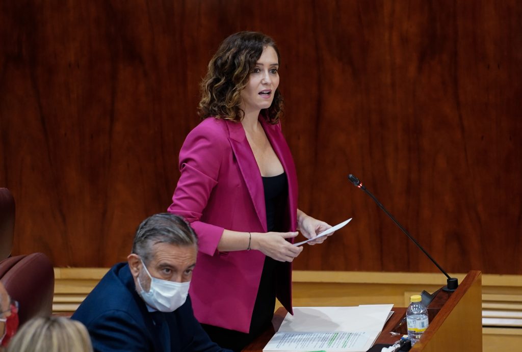 Ayuso presentará su propuesta de Presupuestos la próxima semana 1