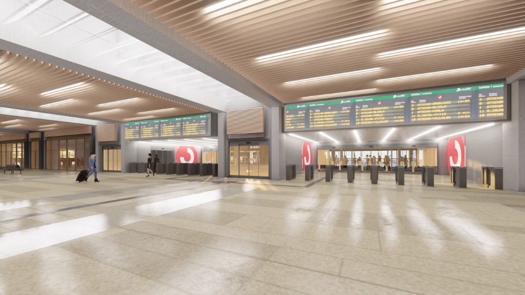 La nueva estación de Chamartín tendrá cuatro vías más de alta velocidad 3