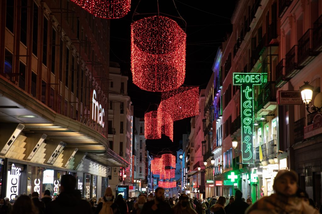 Madrid, una ciudad cubierta por la luz de Navidad 7