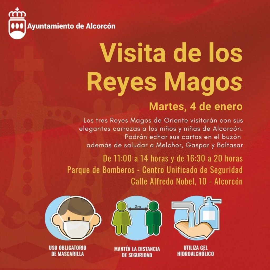 Los Reyes Magos visitan Alcorcón bajo diversas medidas anti-covid 3