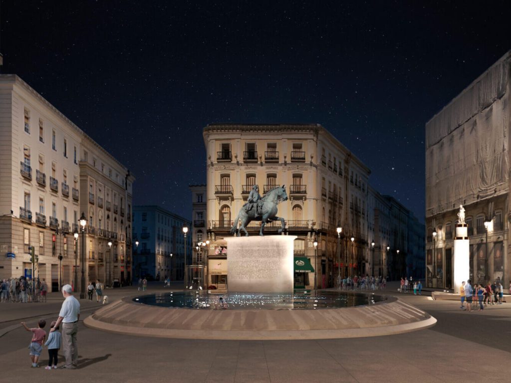 La nueva Puerta del Sol, una plaza más mediterránea y totalmente peatonal 2