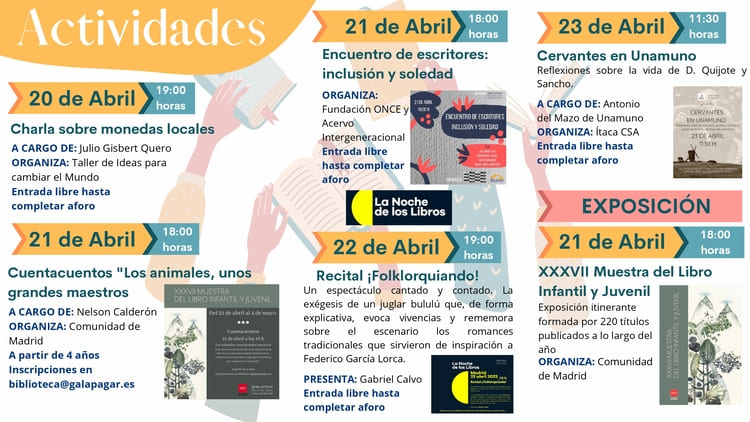 La Biblioteca Municipal Ricardo León prepara una programación especial para el Día del Libro 3