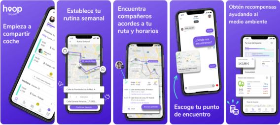 Galapagar lanza Hoop Carpool: La nueva aplicación para compartir coche de manera sostenible 1