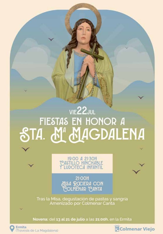 Cine de Verano, Nocturnas y Misa Rociera en las fiestas de la Magdalena de Colmenar 1