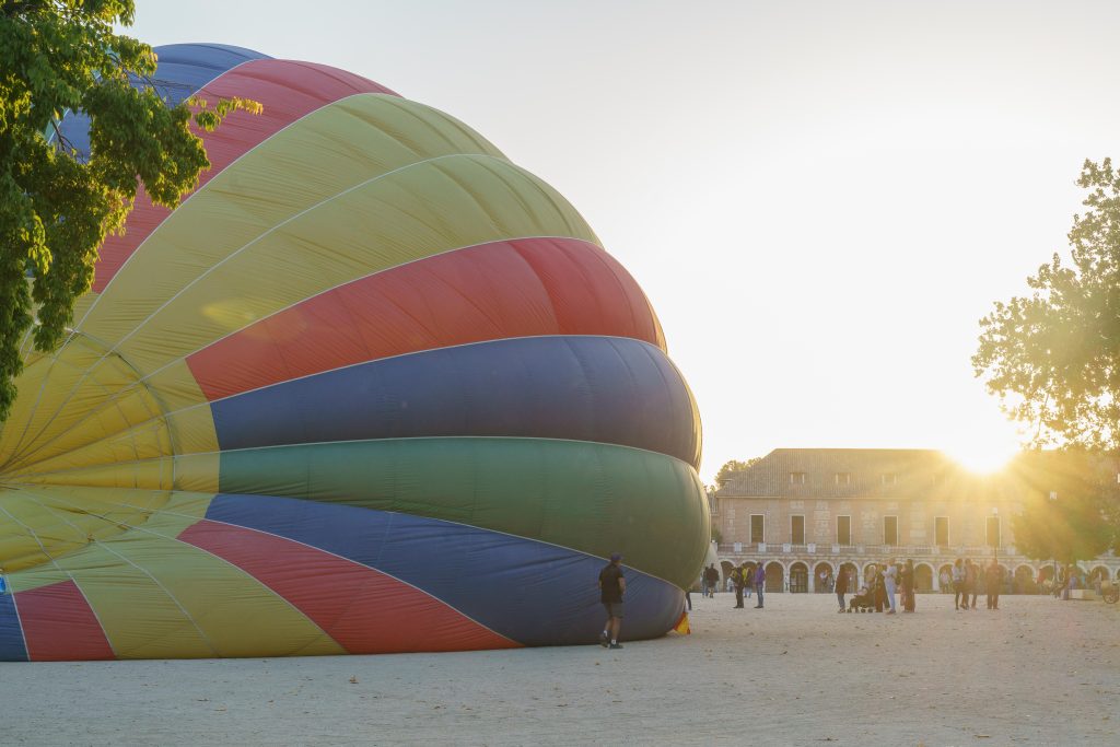 Aranjuez a vista de globo 1