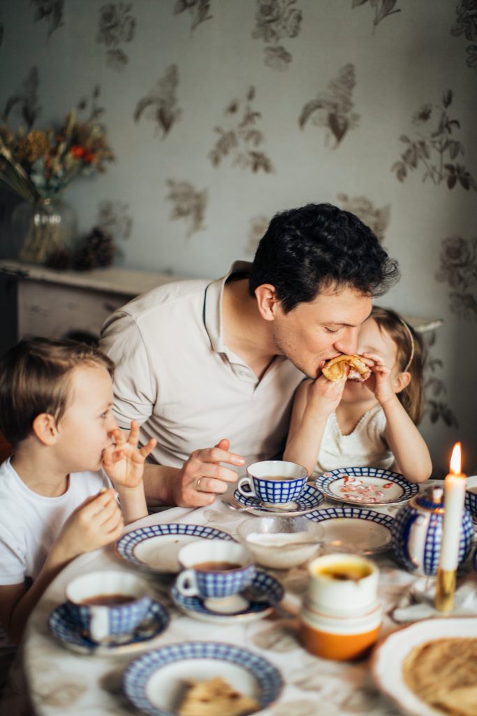 Desayunos en familia de crepes