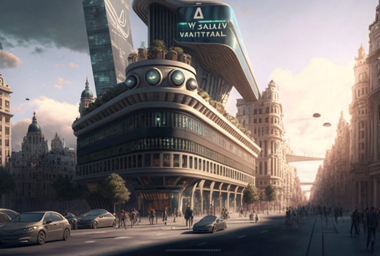Así será Madrid en 2070 según la Inteligencia Artificial: imágenes