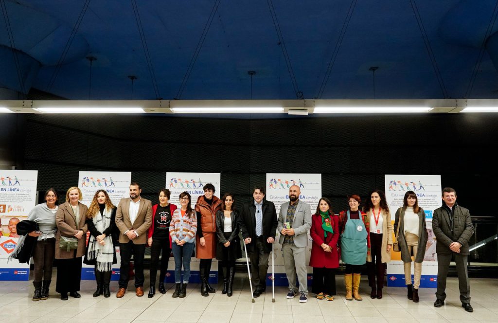 Metro de Madrid cede espacios publicitarios de la red a doce entidades sociales 1