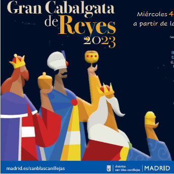 El paseo de los Reyes Magos por los distritos de Madrid 4
