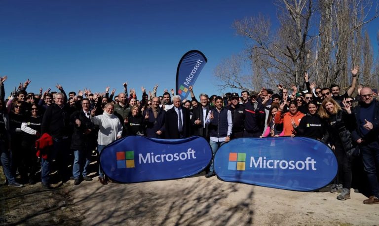 Microsoft plantará 2.000 árboles en San Sebastián de los Reyes