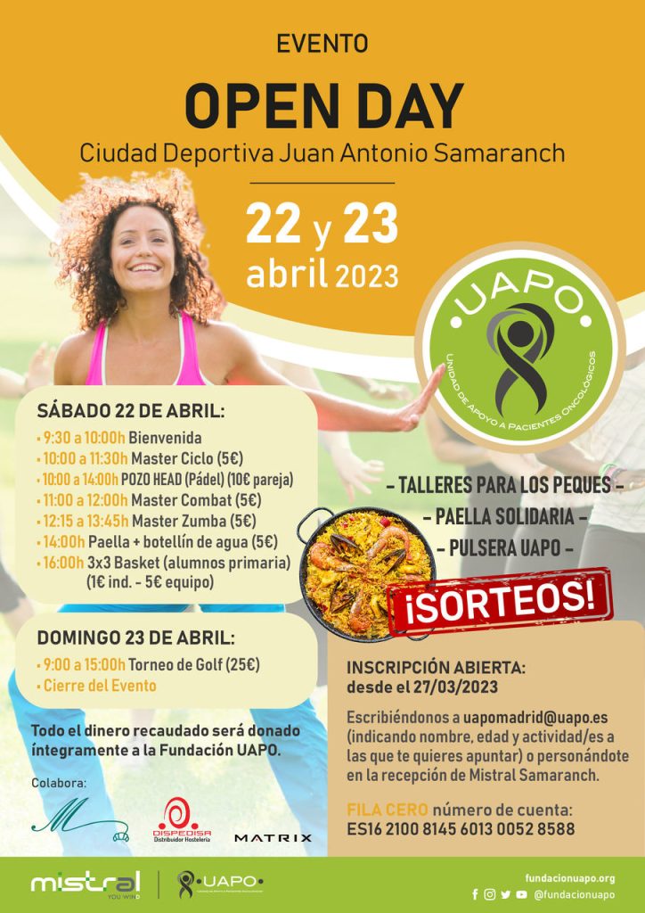 La Ciudad Deportiva Juan Antonio Samaranch acoge su Open Day el 22 y 23 de abril 1