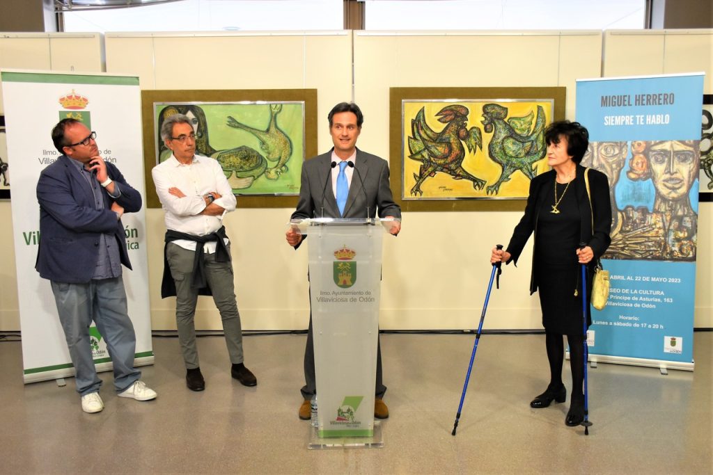 'Siempre te hablo': la exposición pictórica de Miguel Herrero en Villaviciosa de Odón 1