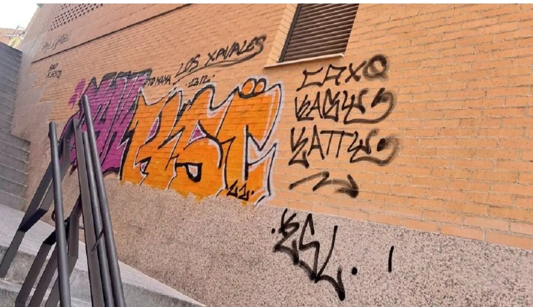 La lucha contra los grafitis se intensifica en San Sebastián de los Reyes 1
