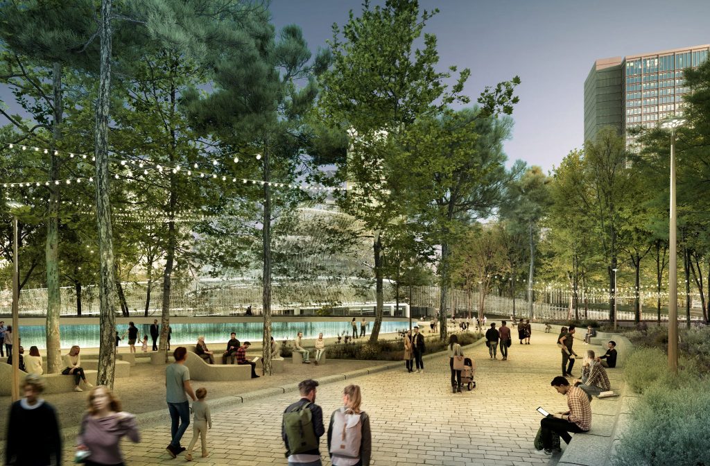 Así será el gran bosque urbano del Parque Central de Madrid Nuevo Norte 2