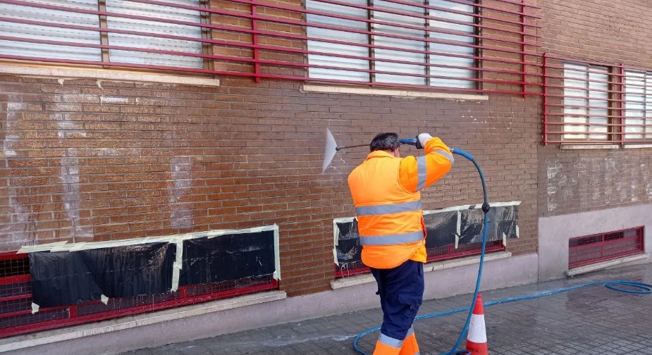 La lucha contra los grafitis se intensifica en San Sebastián de los Reyes 2
