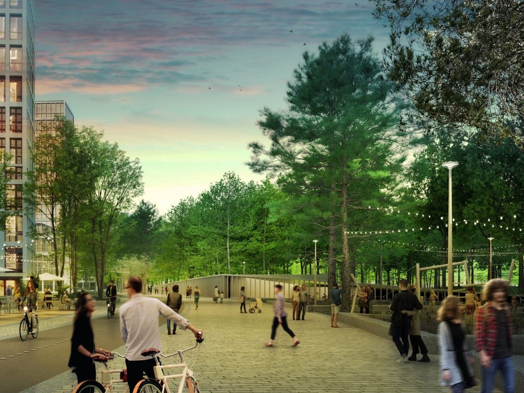 Así será el gran bosque urbano del Parque Central de Madrid Nuevo Norte 1