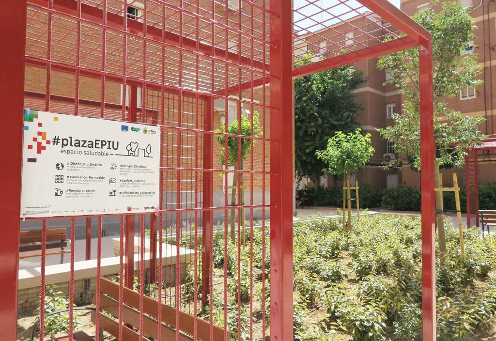 'Epiu Hogares Saludables' instala dos refugios climáticos en Getafe 5