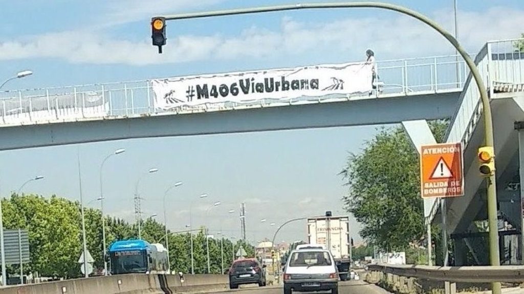 Conversión de la M-406 de Getafe en vía urbana: situación actual 1