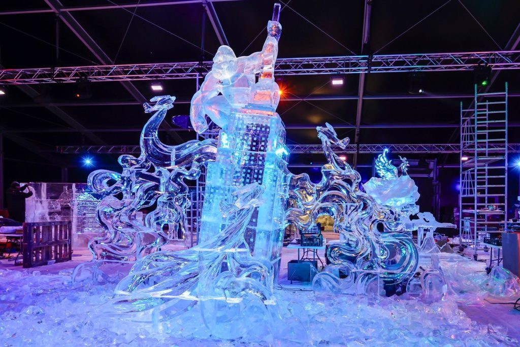 Las ciudades del mundo convertidas en hielo en el parque Mágicas Navidades de Torrejón 3