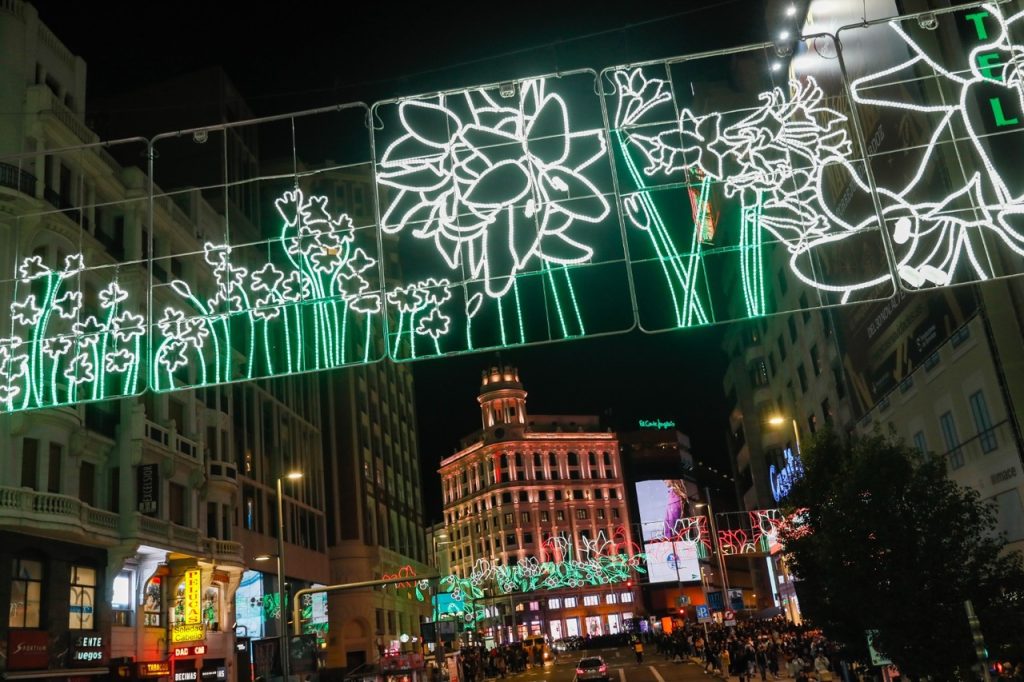 Guía para ver todas las luces del alumbrado navideño de Madrid 1
