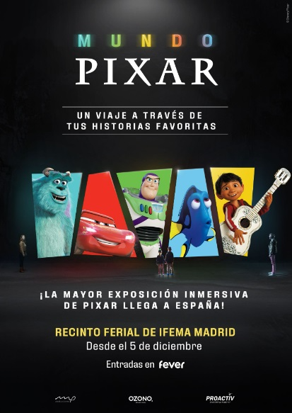 La exposición inmersiva "Mundo Pixar" llega a España 2