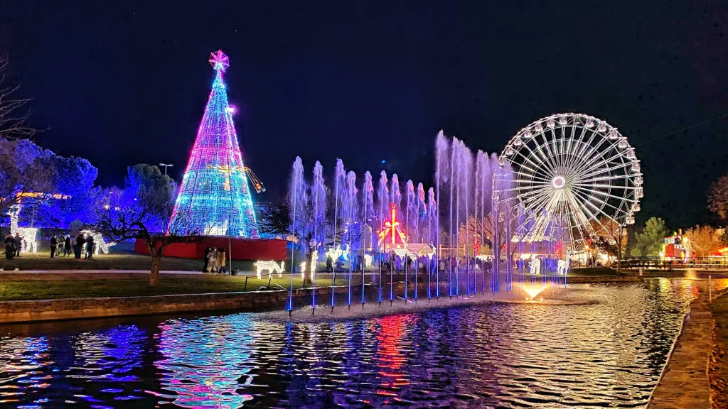 Las ciudades del mundo convertidas en hielo en el parque Mágicas Navidades de Torrejón 7