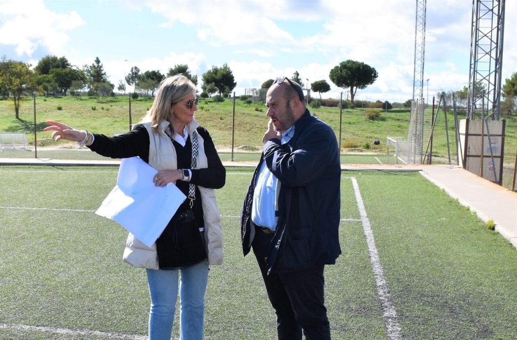 Comienzan los trabajos de mejora y creación de zonas deportivas en Villaviciosa 1