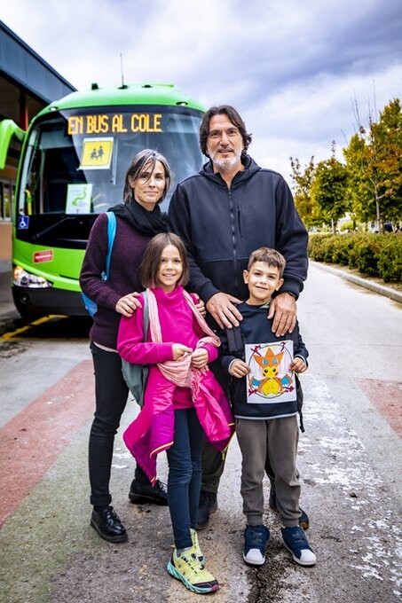 "En bus al cole": Rivas incluye a cuatro nuevos colegios en esta iniciativa 1