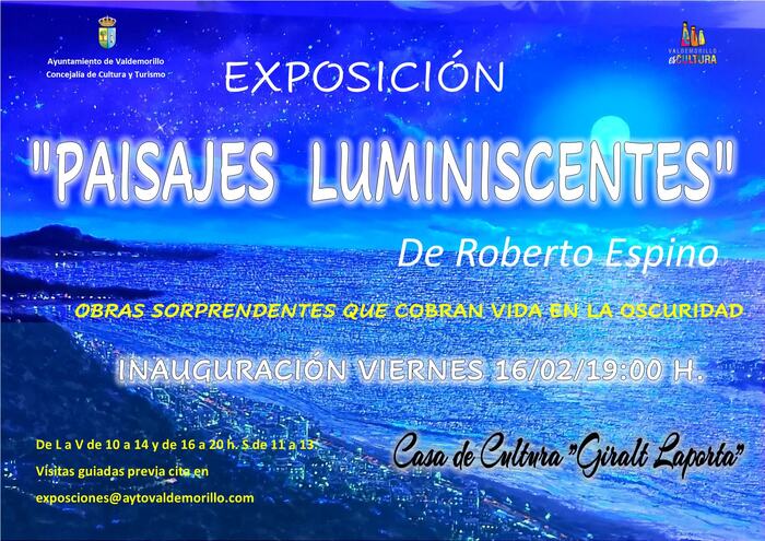 La Casa de Cultura de Valdemorillo acoge "Luminiscencias" de Roberto Espino 2